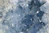 Sparkling Celestine (Celestite) Geode - Madagascar #358949-1